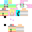Cute Rainbow Cat Girl [Skin 0]
